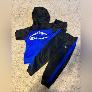 3T champion zip sweat set